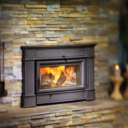 Hampton HI500 Cast Iron Wood Fireplace Insert